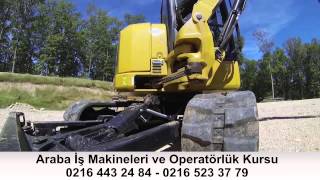 Araba İş Makineleri ve Operatörlük Kursu - EKSKAVATÖR OPERATÖR BELGESİ