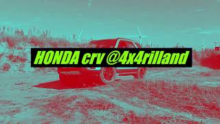 HONDA CRV 2nd gen offroad @ 4x4rilland 2018