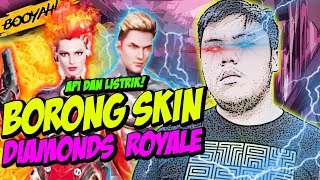 BORONG SEMUA SKIN DIAMOND ROYALE API DAN LISTRIK MUSUH KEBAKAR KESETRUM!! - Free Fire Indonesia #137