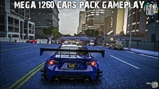 MEGA 1260 Cars Pack 2019 - GTA V REDUX 1.7 + Reshade + Nvidia FreeStyle Gameplay 2019