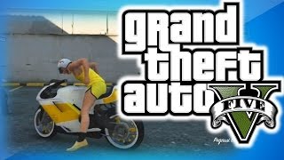 GTA 5 Online High Life DLC Funny Moments! - Banana Man, Car Horn Orchestra, Air Thrusting Glitch!