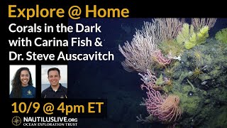 Explore @ Home: Corals in the Darkness with Carina Fish and Dr. Steve Auscavitch
