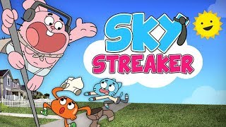 The Amazing World of Gumball: Sky Streaker - New New High Score!!! [Cartoon Network Games]