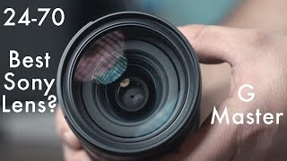 Is This The BEST Sony Lens? 24-70 G Master Shootout! - With Zeiss f4 - For a7III a7rIII A7sII a9