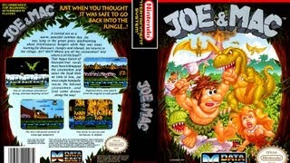 Joe & Mac NES Gameplay Longplay (Полное прохождение)