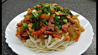 ЕГО СКОЛЬКО НЕ ГОТОВЬ, ВСЕГДА МАЛО  ОЧЕНЬ ВКУСНЫЙ ДОМАШНИЙ ЛАГМАН