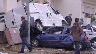 Вітри та торнадо шарпали південь Португалії