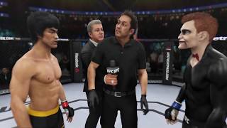 Bruce Lee vs. Billy Silence (EA Sports UFC 3) - Rematch - Epic Battle ?