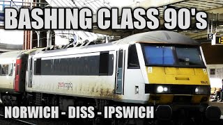 Bashing Class 90's - Norwich - Diss -Ipswich - 29/01/20