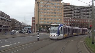 Den Haag Monstersestraat - Den Haag Beatrixkwartier | HTM RandstadRail 4 | Alstom RegioCitadis 4045