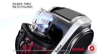 Превосходное качество уборки с тихим пылесосом Tefal Silence Force TW83