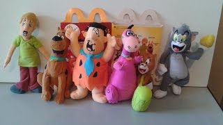 Hanna barbera scooby doo , tom e Jerry e flintstones  mc lanche feliz 2010