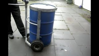 Homemade 200L Drum Trolley