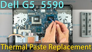 Dell G5 5590 Disassembly, fan cleaning and thermal paste replacement