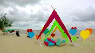Pantai Romantis di Perbaungan, Medan Sumut