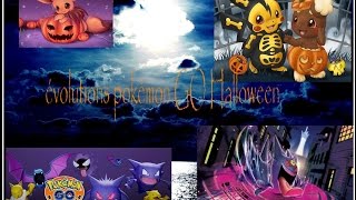 évolutions pokémon GO d'Halloween !!