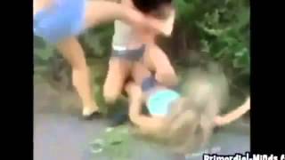 Girl Fight. Women fight. Street fight. 2015