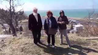 #263 США Аляска Кенай Старинная русская деревня и церковь Аляскинская пушнина