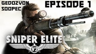 Sniper Elite V2 - Co-Op Прохождение - Episode 1 - Лысый Ленин