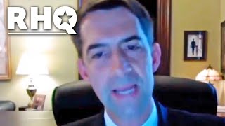 Tom Cotton Stumbles Into Decent Point While Acting Like A Victim