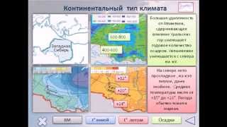 Климат России и типы климатов
