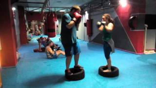 Psysical conditioning-balance-boxing training