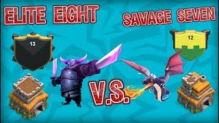 II Clash Of Clans I Elite Eight Vs Savage Seven I Attacks II