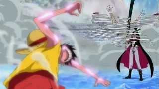 One Piece Buggy vs Mihawk Ger sub