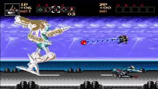 Contra Hard Corps - All Bosses