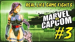 Real Life Game Fights - episode 3 - Marvel vs Capcom 2