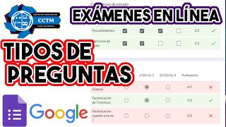 ☑️ Ejemplo de Examen en línea con los formularios de Google | Tipos de preguntas | ¡Muy Fácil!