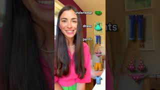 Do you know these words? Basic English vocabulary - clothes