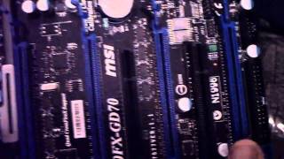 MSI 790FX-GD70 AM3 790FX ATX AMD Motherboard.