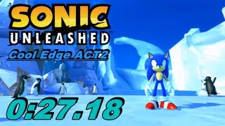 Sonic Unleashed - Holoska - Cool Edge Act 2 - Speed Run - 00:27:18