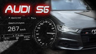 Audi S6 Avant (2016, 450hp) DRIVING, ACCELERATION & SOUND