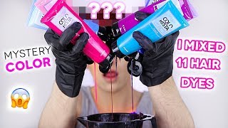 I MIXED ALL MY HAIR DYES TOGETHER | FAIL!!! | (I ACTUALLY DYED MY HAIR WITH IT) | KEVIN RUPARD