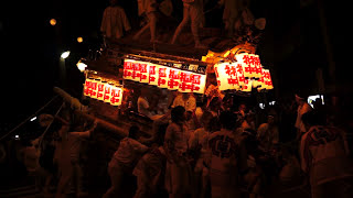 福中 ライフ前 陶器本宮 灯入曳行 だんじり祭 2011年10月8日