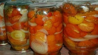 ПОМИДОРЫ с КОРИЦЕЙ. ОЧЕНЬ ВКУСНЫЙ РЕЦЕПТ маринованных помидор