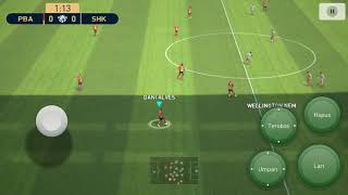 Gameplay pertama pes 2019 | di hp 2gb ram | patah-patah bos