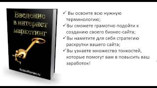 Книга Введение в интернет маркетинг
