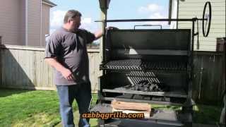SmokingPit.com - Burn in and Seasoning the Scottsdale Wood fired Pit by Arizona BBQ Outfitters