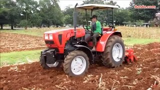 Five weeks tractor Belarus-421 was tested in extreme conditions in Indonesia