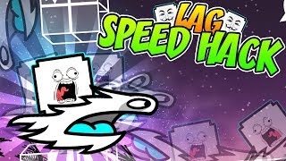 ¡JUGANDO CON EL SPEED HACK LEGAL! | GEOMETRY DASH 2.11 | VRO