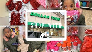 SHOP WITH ME - DOLLAR TREE - KIDS SEE ALL NEW THINGS & VALENTINE’S DECOR - SHYVONNE MELANIE TV