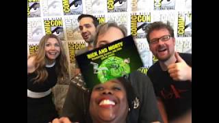 Rick and Morty cast talk S3 at SDCC 2017