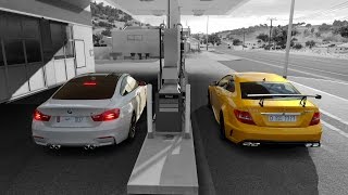 [FORZA HORIZON 3 ] BMW M4 VS MERCEDES-BENZ C63 AMG GAMEPLAY HD 1080P W DIZEUUL