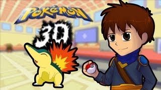 Pokemon 3D - СИНИЙ КРОТ С ОГНЕННЫМ ХВОСТОМ