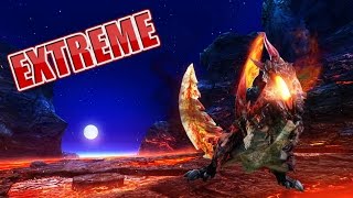 Monster Hunter XX: HR 100 Extreme HellBlade Glavenus