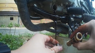 Bajaj boxer bm150 - замена масла