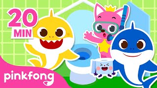 Puff, Puff, Jugando al Escondite con Tiburón Bebé y más | Pinkfong Cuentos Infantiles